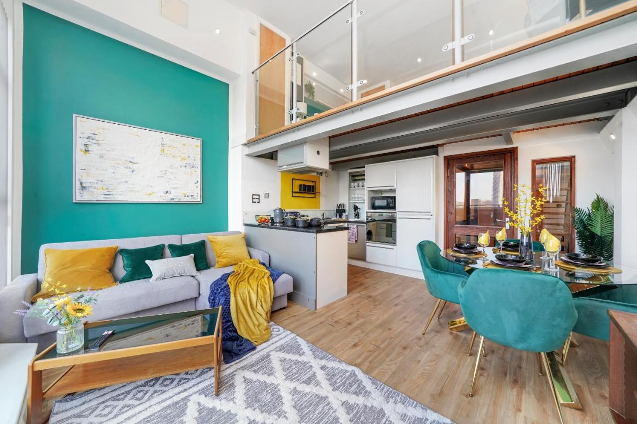 Stunning Duplex Of Central Nottingham - Balcony Exterior foto